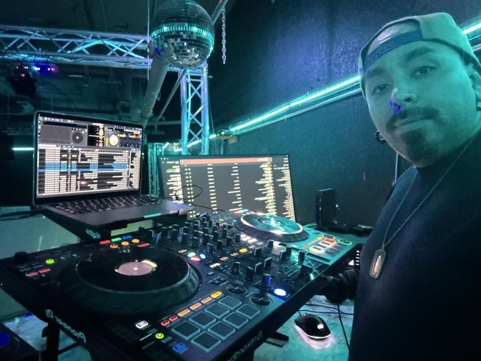 DJ Vic in the club